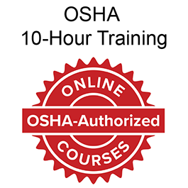 Online OSHA 10-hour construction training courses