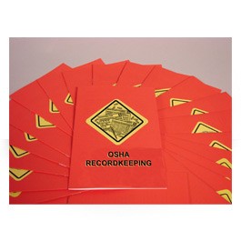 OSHA Recordkeeping Booklet - in English or Spanish  (package of 15)