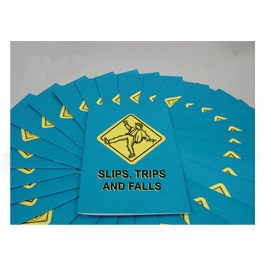 Slips, Trips & Falls Employee Booklet - in English or Spanish (package of 15)