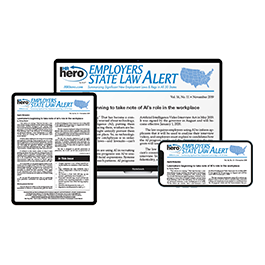 Employers State Law Alert (Digital)