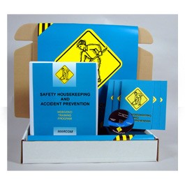 Safety Housekeeping & Accident Prevention Safety Meeting Kit - in English or Spanish
