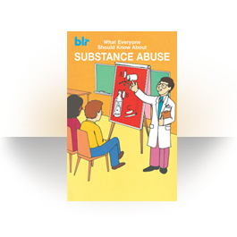 classroom where a doctor points out various types of substance abuse to a seated couple