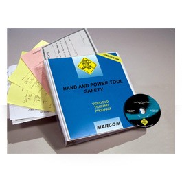 Hand & Power Tool Safety in Construction Environments DVD Program - in English or Spanish