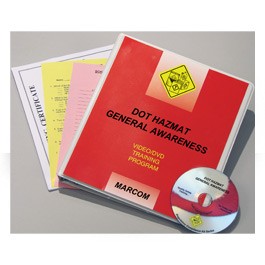 DOT HAZMAT General Awareness DVD Program - in English or Spanish