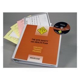 Site Safety & Health Plan DVD Program - in English or Spanish
