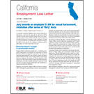 California Employment Law Letter