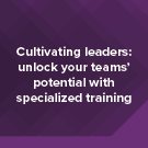 Cultivating leaders: A BLR training webinar