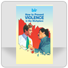 Two male office workers arguing are shown on the booklet cover