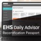 EHS Daily Advisor Recertification Passport